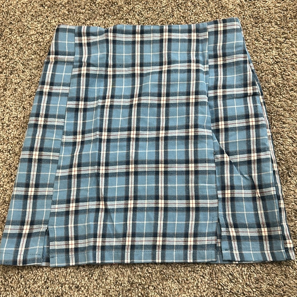 Plaid skirt
